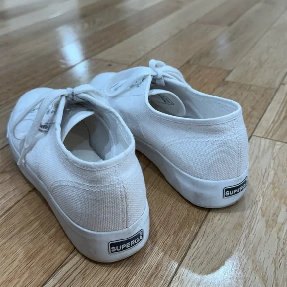 Superga White Sneakers - Picture 3 of 5